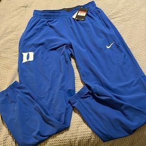 Men’s Nike dri fit duke basketball pants.